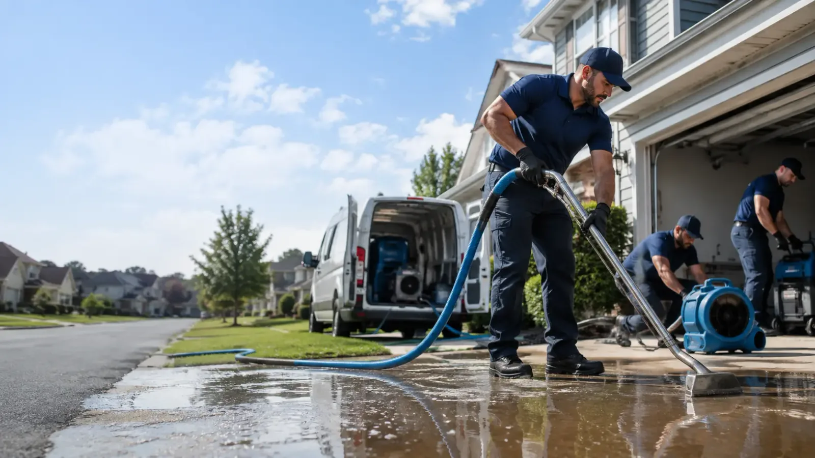 Flood Damage Restoration in Hull, IA